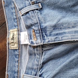 LL BEAN men's jeans 35x32